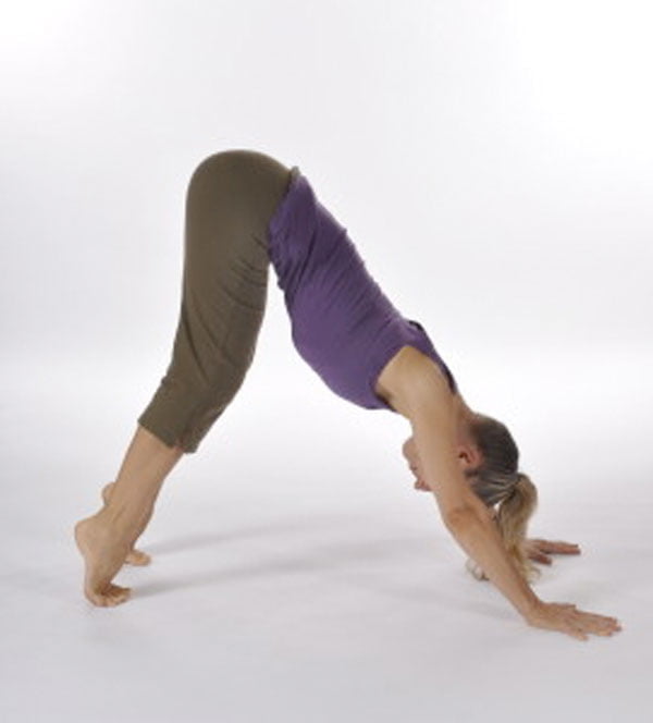 Slowly lift hips up and back