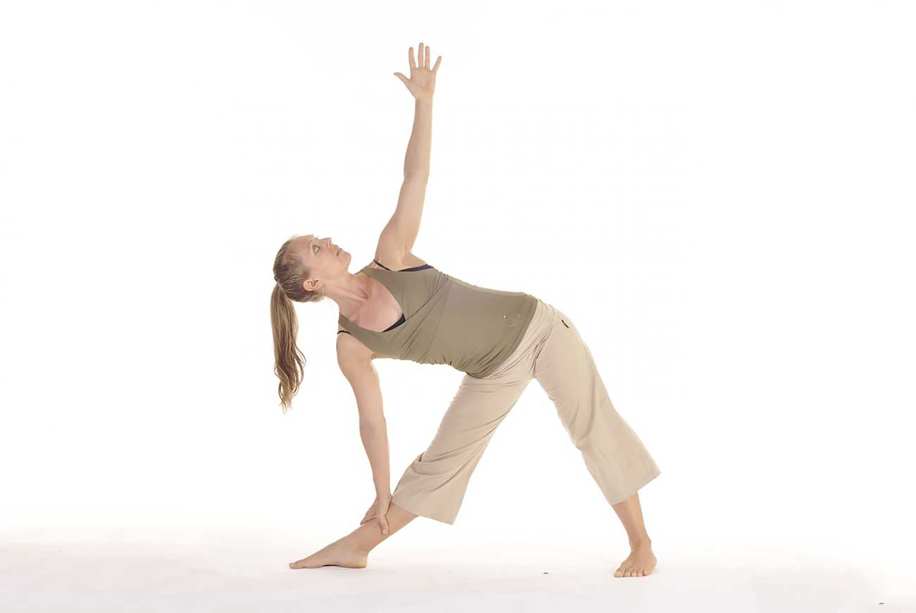 Extended Side Angle Pose (Utthita Parsvakonasana) Instructions & Photos •  Yoga Basics
